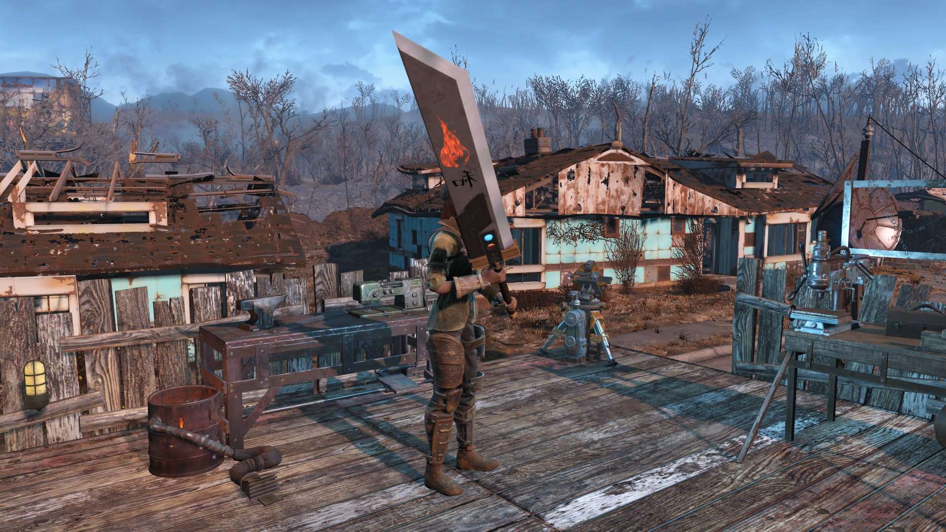 Fallout 4 как расширить зону строительства фото 104