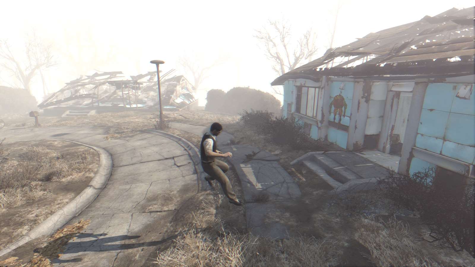 Fallout 4 — Реалистичные прыжки и падения