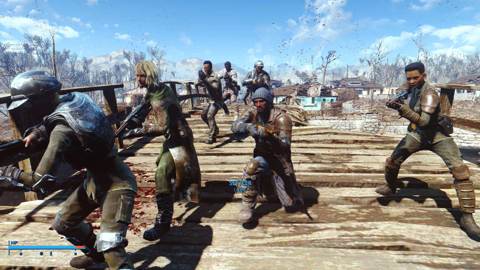 Fallout 4 lots more settlers and enemies фото 28