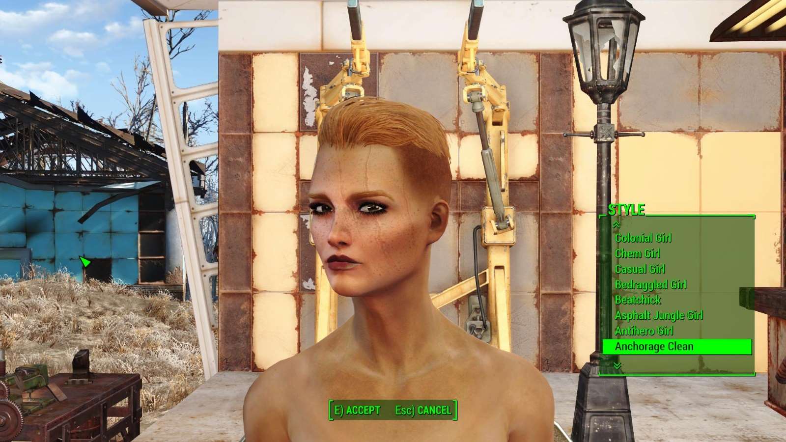 Fallout 4 волосы из под шлема фото 110