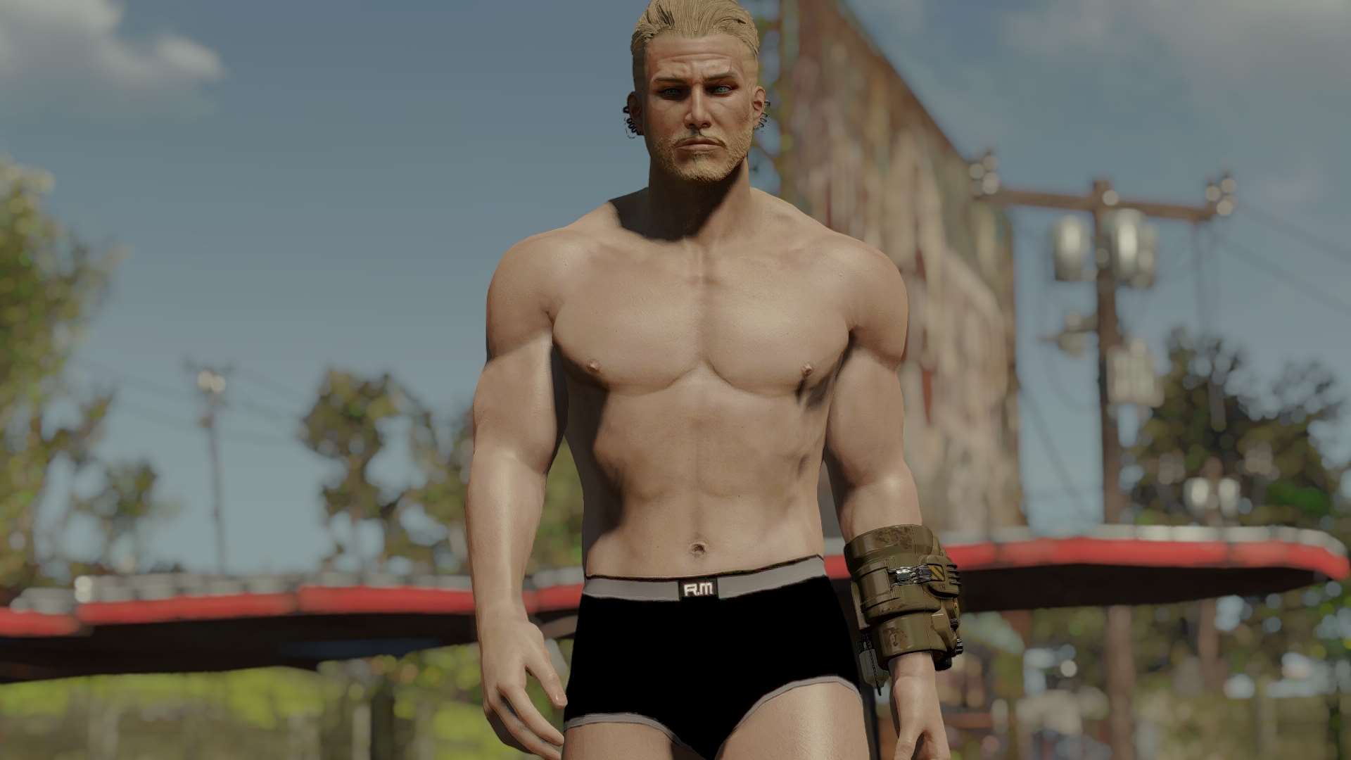 Fallout 4 текстуры тел для мужчин (120) фото
