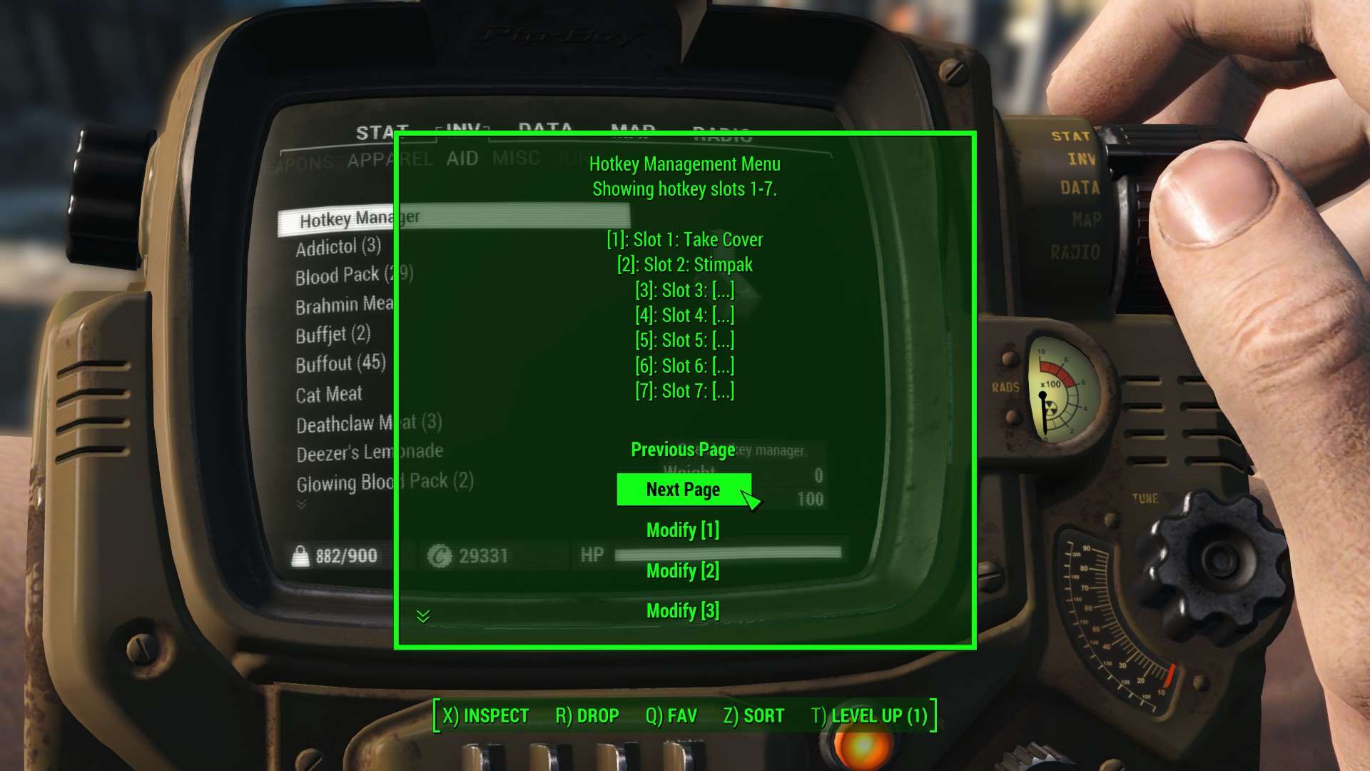 Fallout 4 как ждать кнопка (118) фото