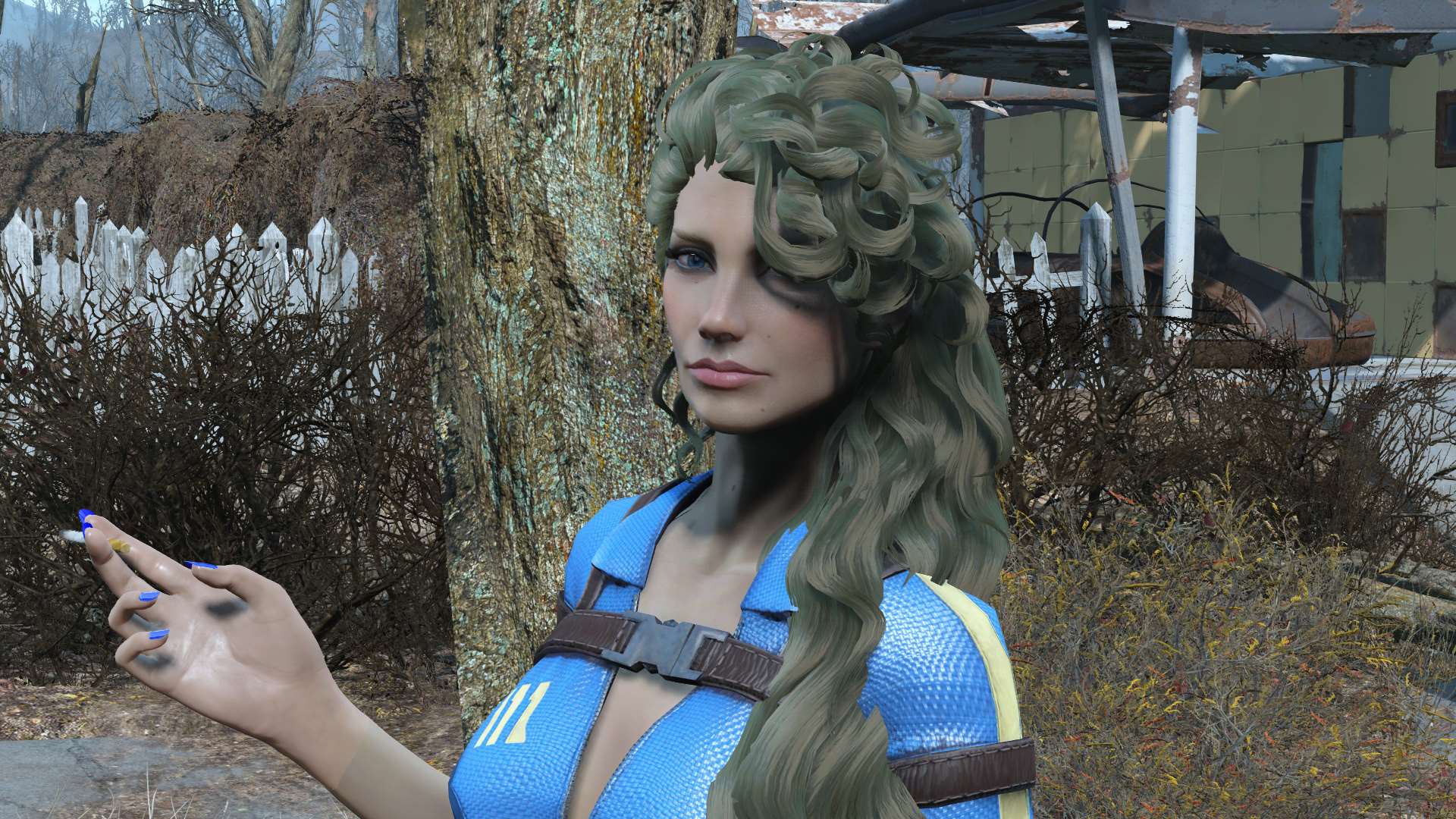 All fallout 4 hairstyles фото 53