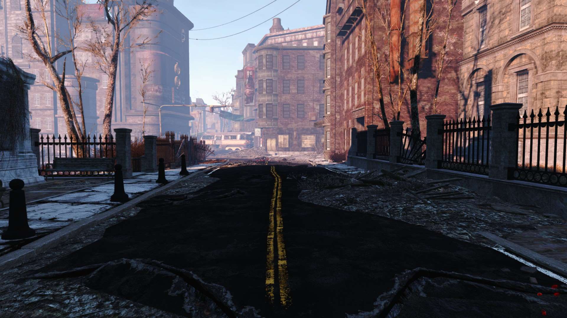 Fallout 4 реалистичные дороги фото 3