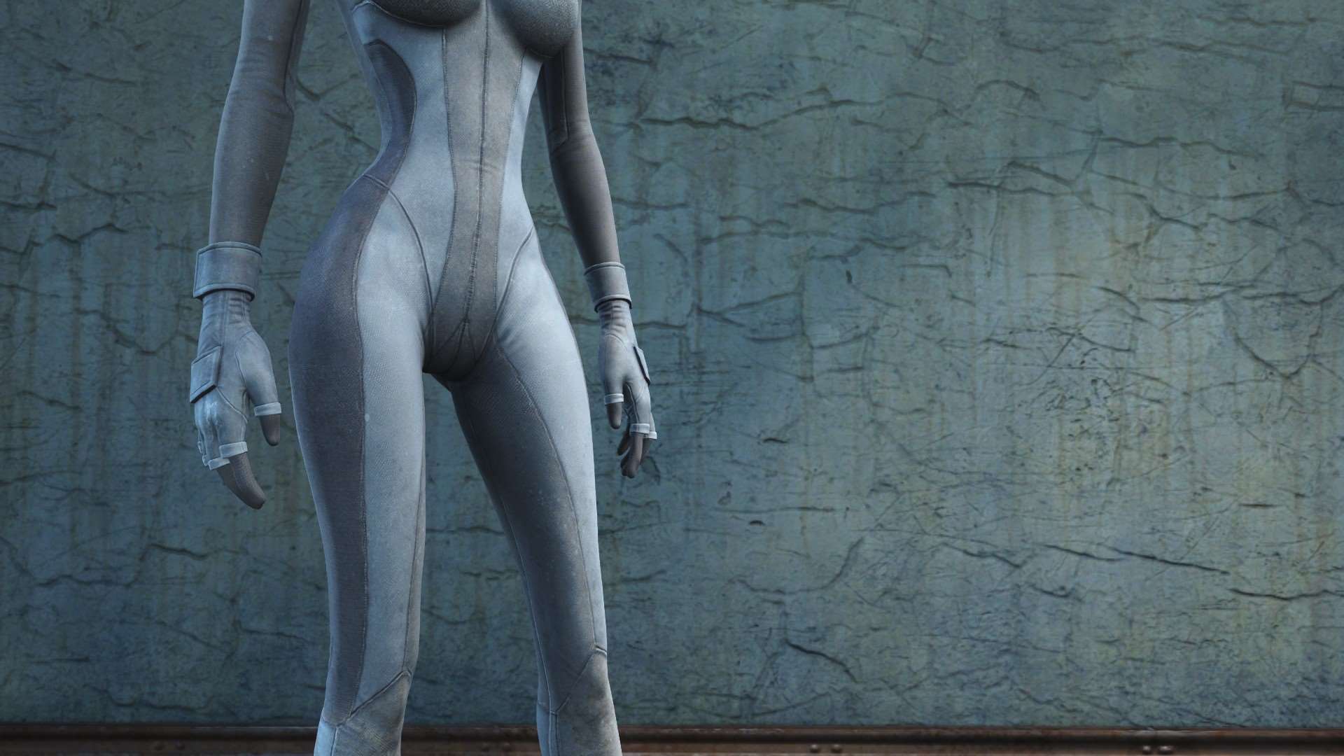 Fallout 4 fixed and optimized transparent institute cleanroom suit фото 87