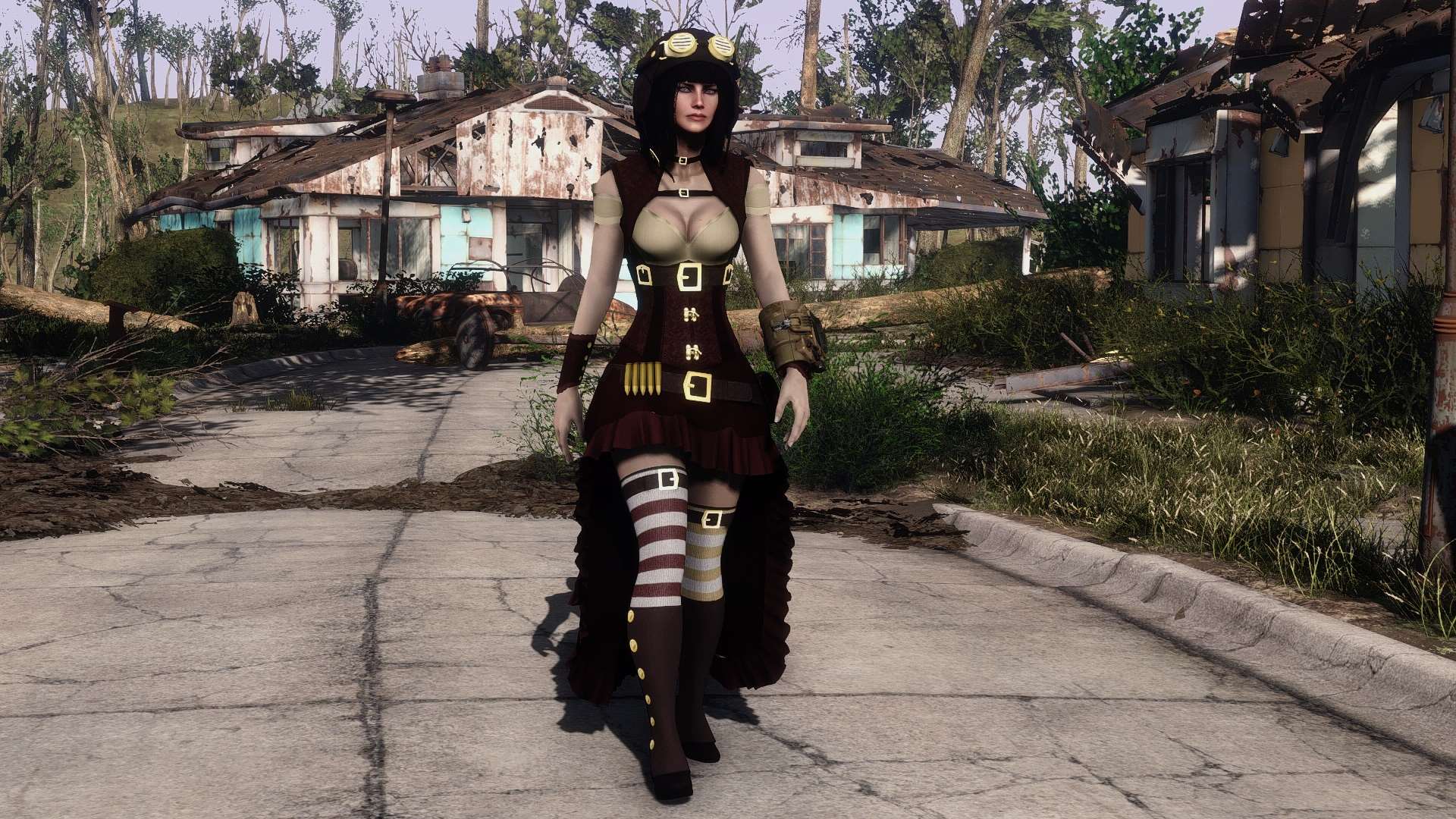 Fallout 4 animerace style clothes фото 41