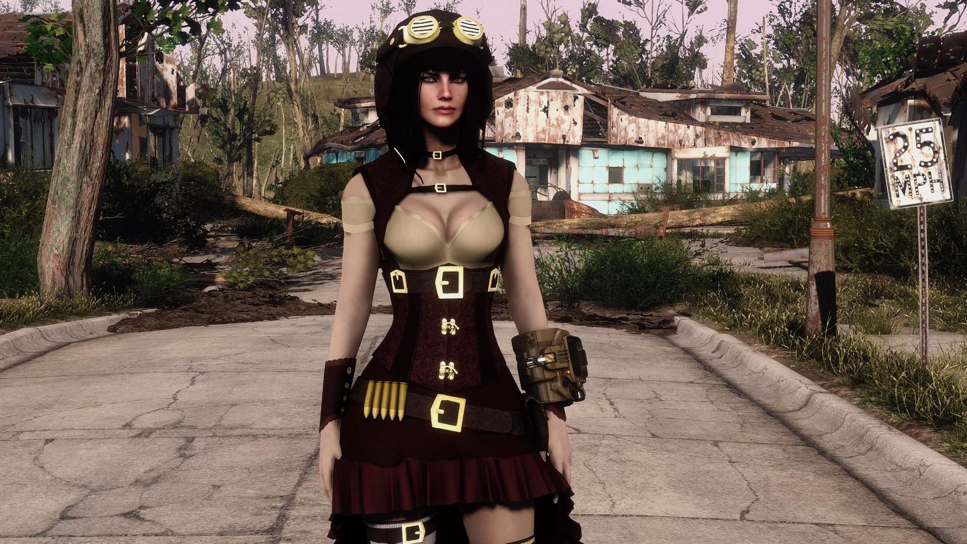 Fallout 4 черное платье фото 38
