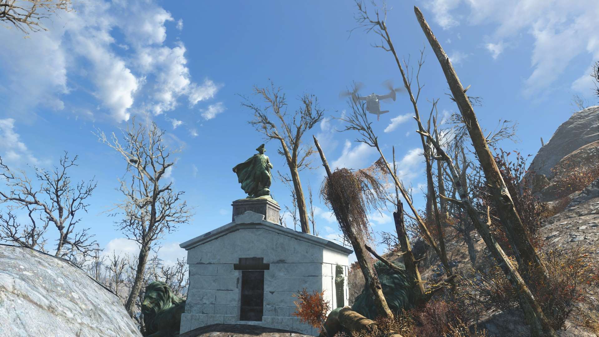 Fallout 4 персональный дирижабль фото 118
