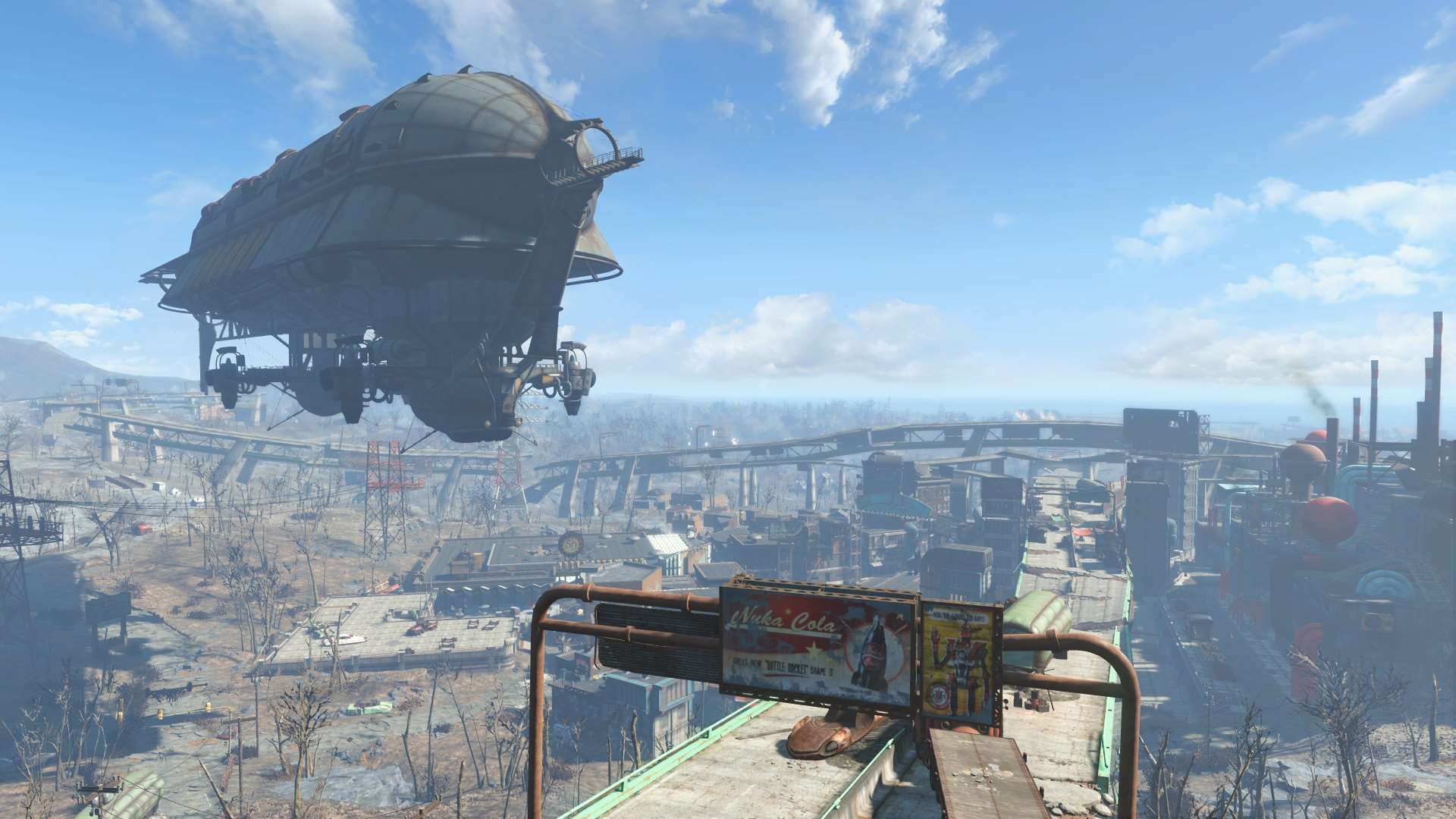 Fallout 4 братство стали не прилетает дирижабль фото 22