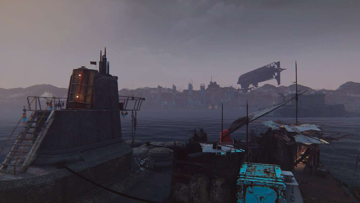 Fallout 4 подводная лодка фото 14