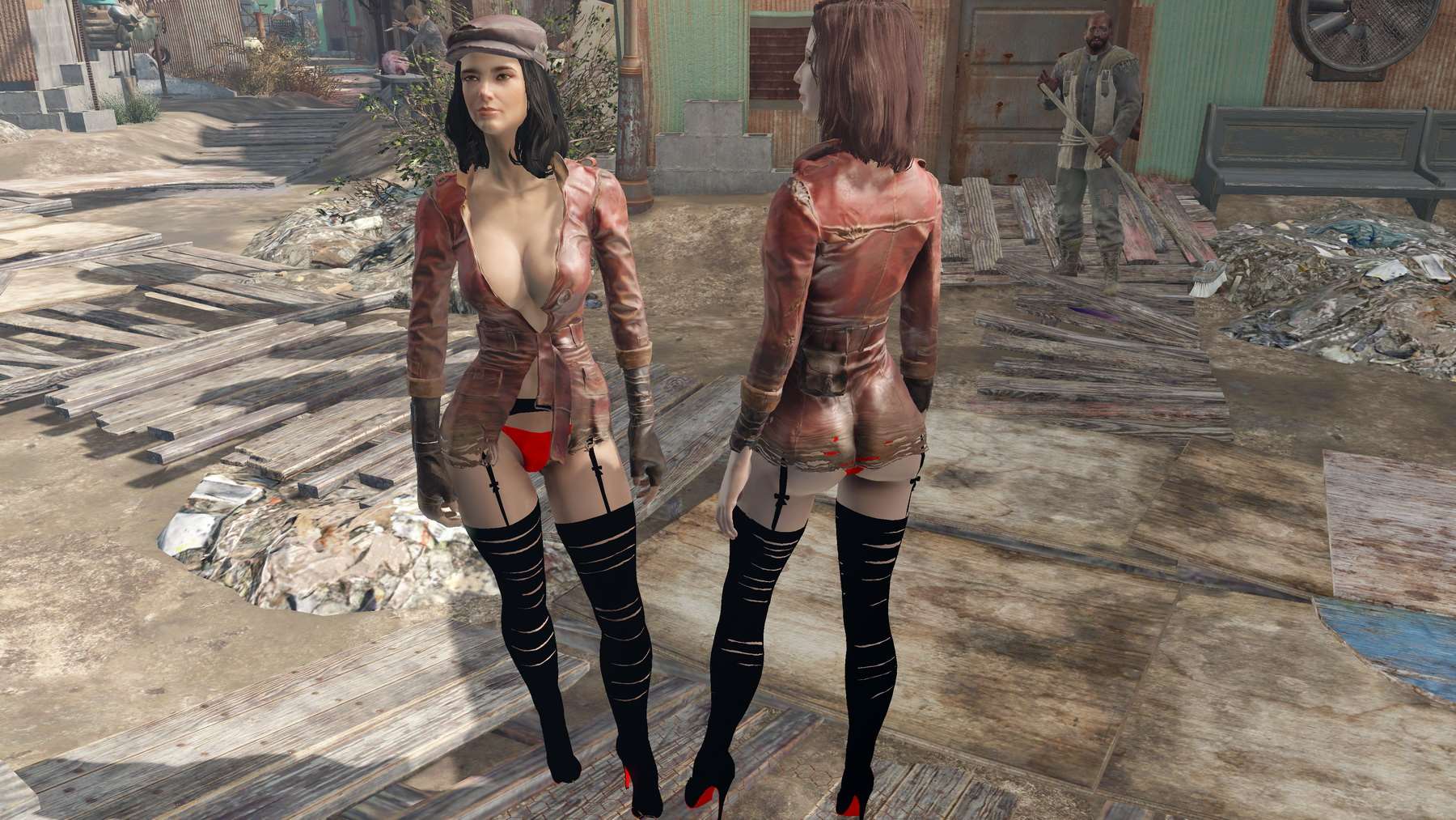 Fallout 4 clothes replacer фото 93