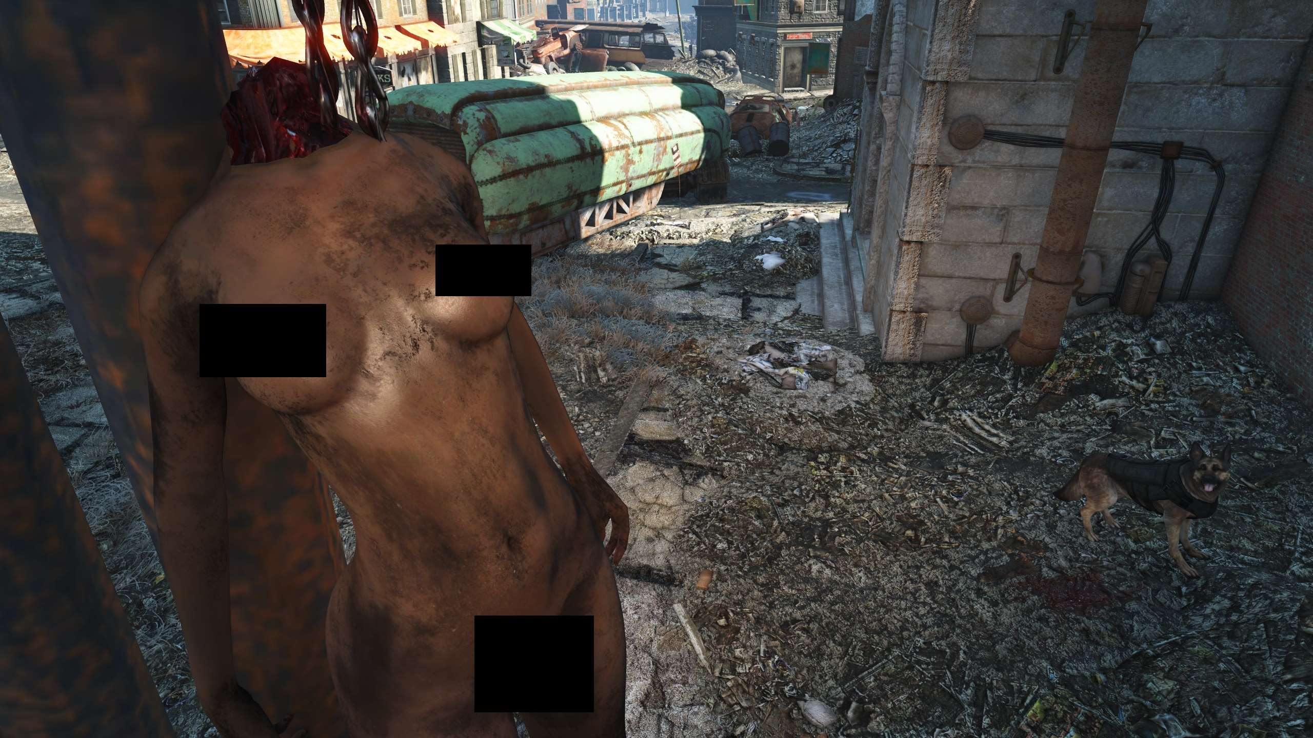 Fallout 4 - Улучшенные трупы (CBBE / EVB) .
