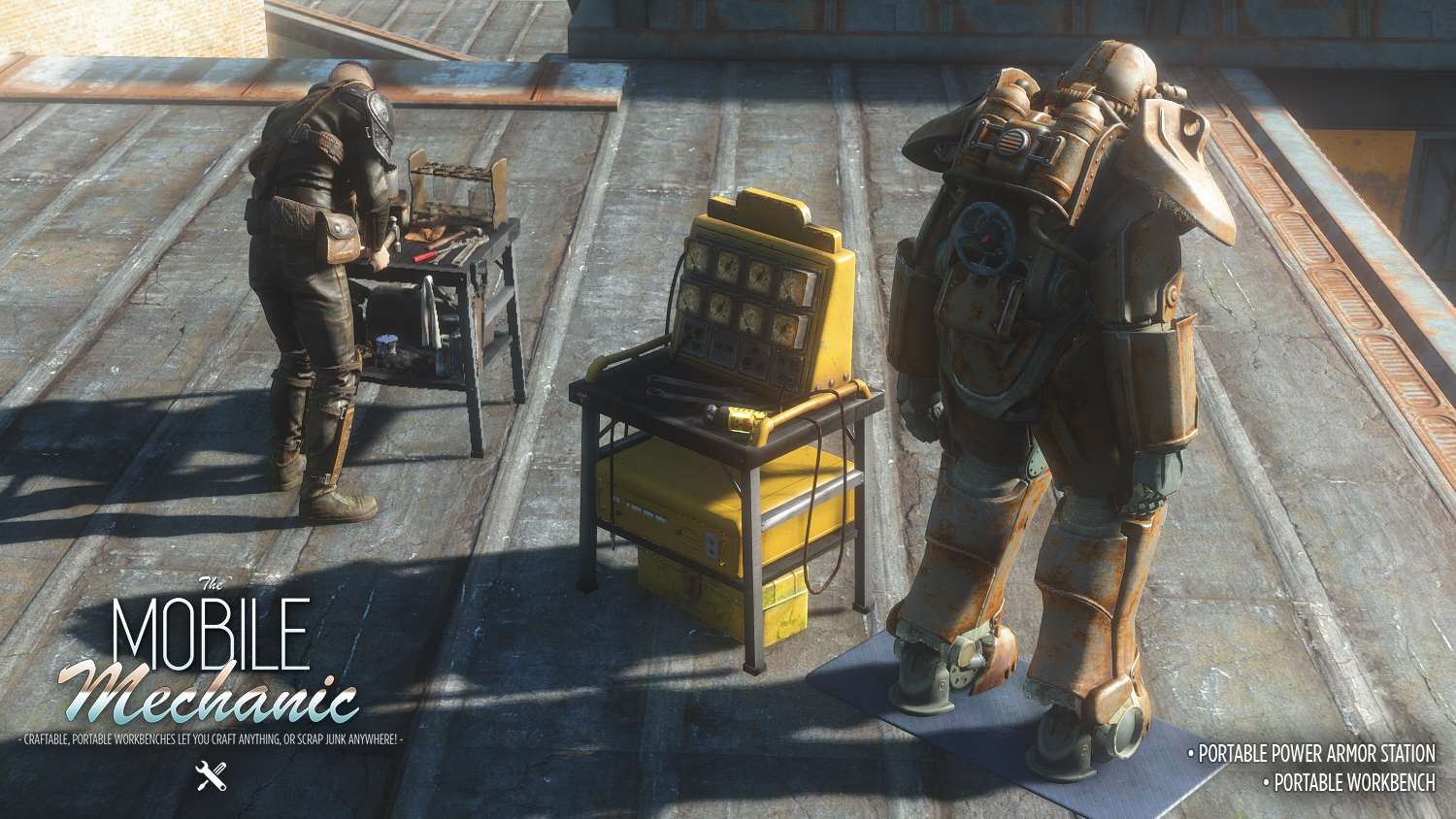 Fallout 4 как поставить верстак фото 44