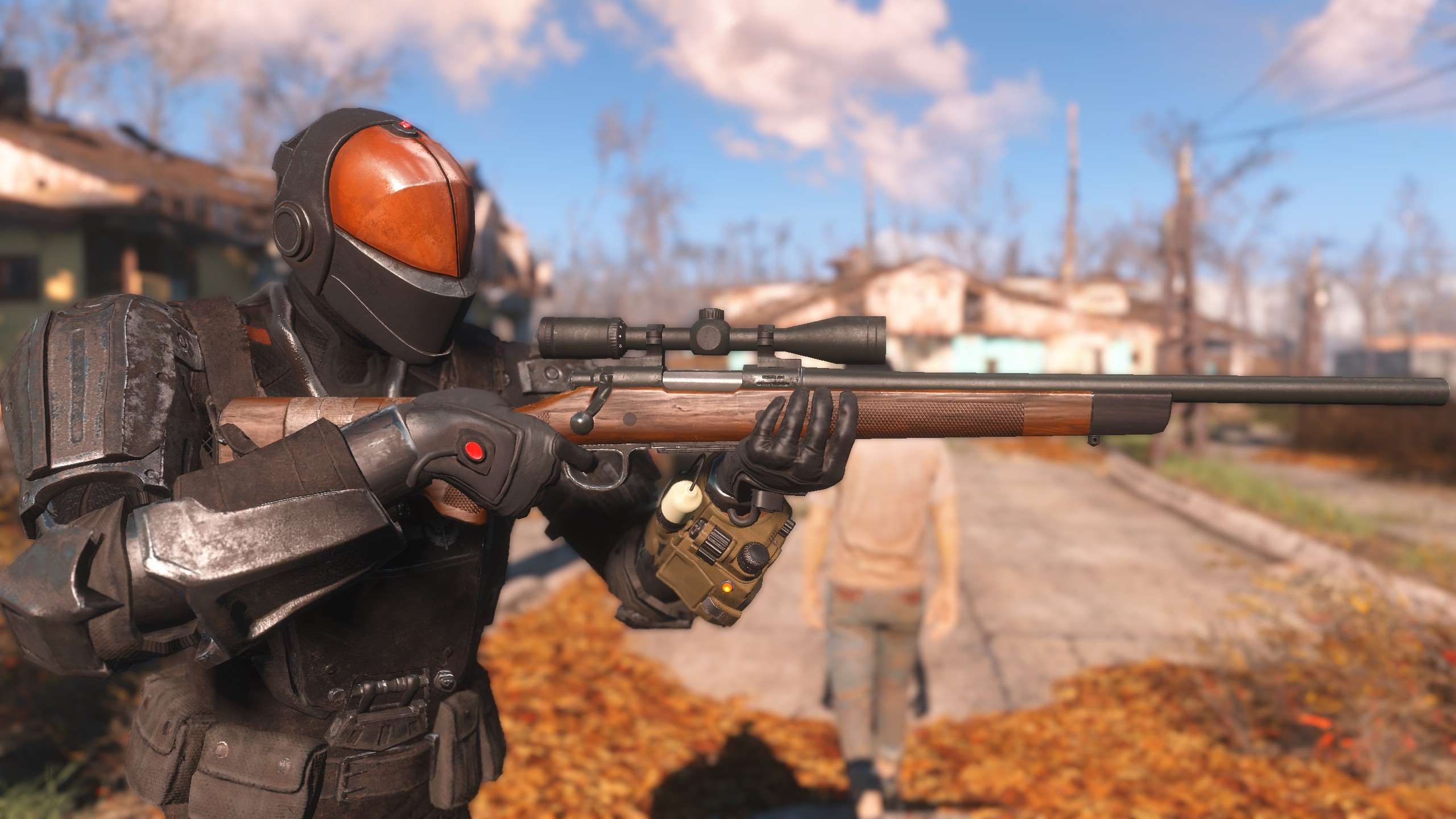 Fallout 4 classic holstered weapons system фото 79