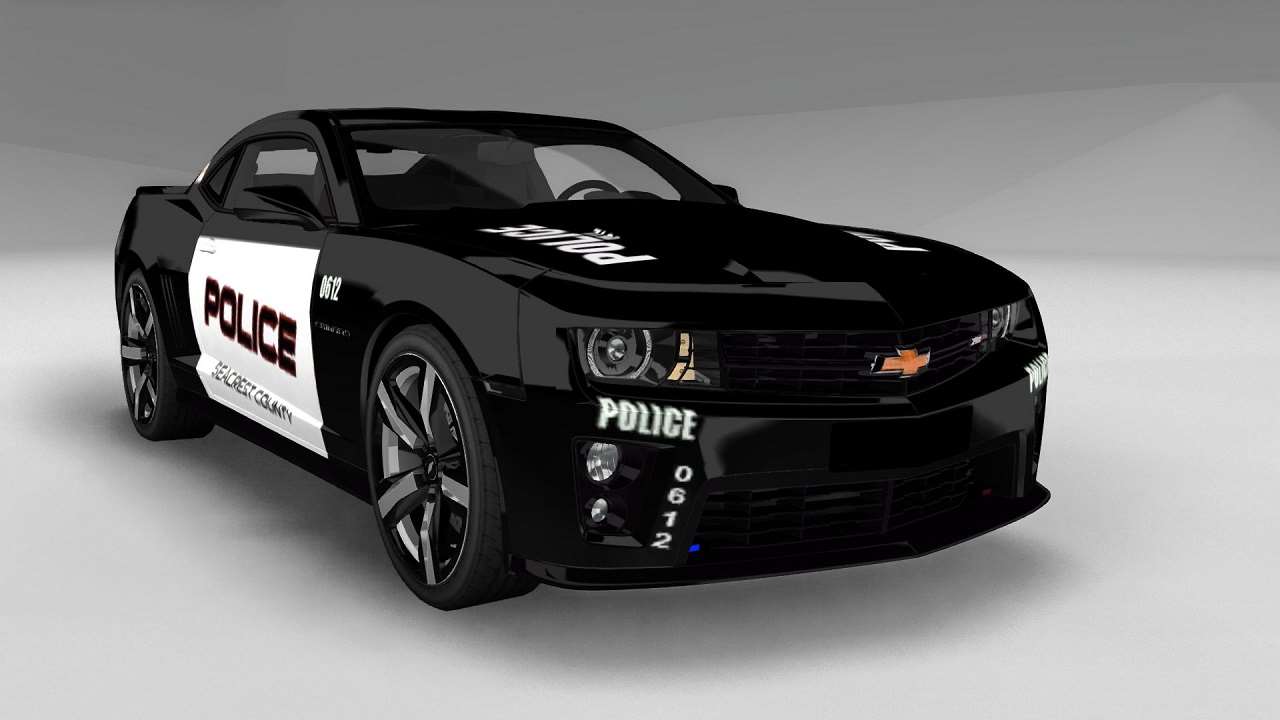 BeamNG DRIVE - Chevrolet Camaro Police