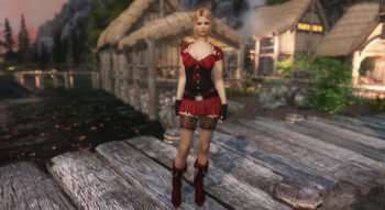 Skyrim — Одежда школьницы UNP-HDT Skyrim — Одежда школьницы UNP-HDT