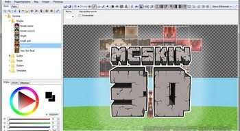 Программа для создания скинов MCSkin 3D 1.6 RUS Программа для создания скинов MCSkin 3D 1.6 RUS