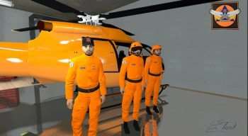French helicopter pilot of civil security French helicopter pilot of civil security