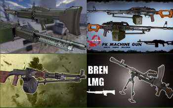 Left 4 Dead 2 — новые модели оружия — M-60, ПКМ, РПД, Bren Mk1, M249 SAW, XM214-A-Minigun Left 4 Dead 2 — новые модели оружия — M-60, ПКМ, РПД, Bren Mk1, M249 SAW, XM214-A-Minigun