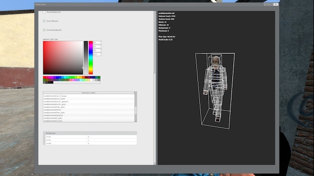 Garry's Mod Model Viewer