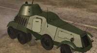 GTA San Andreas — советский броневик БА-11 | GTA San Andreas моды