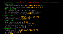 Minecraft Bukkit — Performance Monitor — статистика производительности сервера