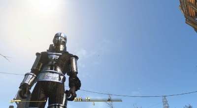 Fallout 4 — Хромированная броня Синтов (Chrome Synth Armor)