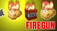 Minecraft 1.6.4 — Пистолет стреляющий огненными шарами