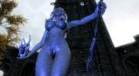 Skyrim — Замена статуи мага в Винтерхолде / Edhildils Winterhold Mage statue | Skyrim моды