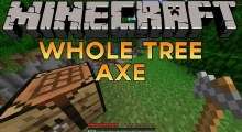 Minecraft — Whole Tree Axe для 1.7.10/1.7.2/1.6.2/1.5.2 | Minecraft моды