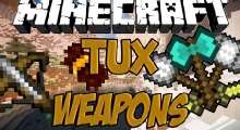 Minecraft 1.6.4 — TuxWeapons | Minecraft моды