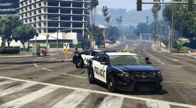GTA 5 — Улучшенная система спавна полиции при розыске