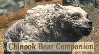 Skyrim — Медведь Чинук (Chinook Bear Companion) | Skyrim моды