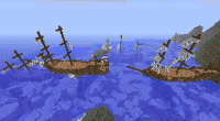 Minecraft 1.7.2 — Shipwrecks / Кораблекрушения | Minecraft моды