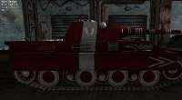 World Of Tanks — Пантера 2 красно белая шкурка | World Of Tanks моды