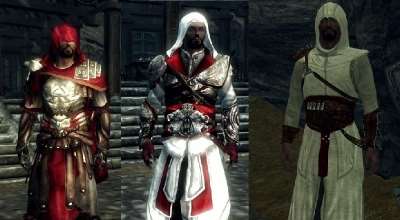 Skyrim — Пак брони из Assassin’s Creed и AC:Brothehood | Skyrim моды