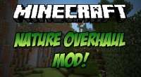 Minecraft — Nature Overhaul для 1.7.10/1.7.2/1.6.4/1.5.2 | Minecraft моды