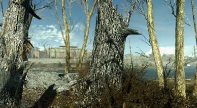Fallout 4 — Оптимизированные текстуры деревьев