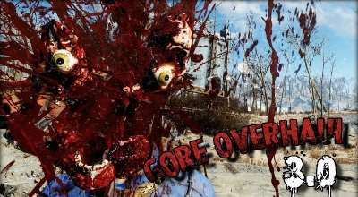 Fallout 4 — Изменение вида повреждений\расчлененки (Gore Overhaul) | Fallout 4 моды