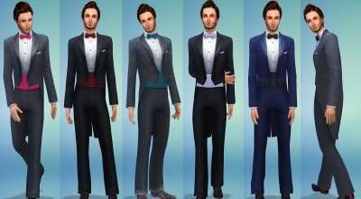Sims 4 — Мужской костюм (Male Suit)