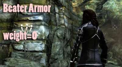Skyrim — Beater Armor is Kirito | Skyrim моды