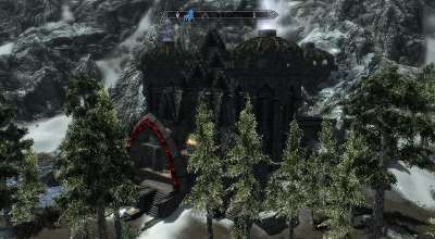 Skyrim — Даэдрический замок