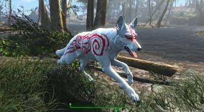 Fallout 4 — Реплейсер собаки. Оками