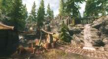 Skyrim — Палаточный лагерь для игрока