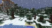 Minecraft 1.6.4 — Улучшенный снег | Minecraft моды