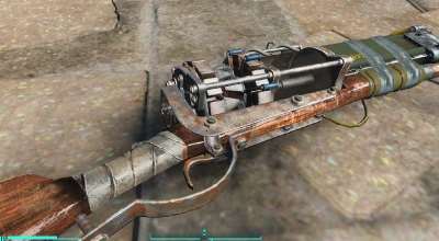 Fallout 4 — Реплейсер Лазерного мушкета | Fallout 4 моды