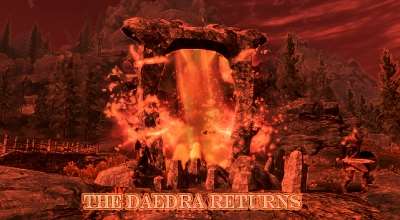 Skyrim — The Daedra Returns — новые квесты, локации и Обливион!