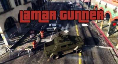 GTA 5 — Lamar Gunner | GTA 5 моды