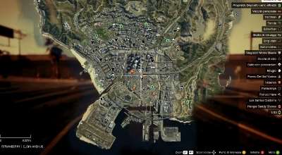GTA 5 — Цветная и спутниковая карта (Colored and Satellite Map) | GTA 5 моды