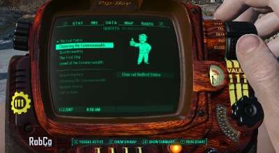 Fallout 4 — Деревянный Пип-Бой | Fallout 4 моды